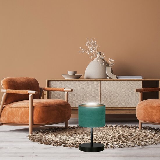 Emibig Emibig HILDE LN1 BL GREEN Lampe de Table - Design minimaliste pour n'importe quel espace
