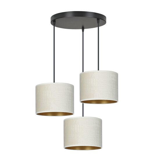 Emibig Emibig HILDE 3 BL PREMIUM WHITE - Lámpara colgante minimalista para cualquier espacio