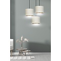 Emibig Emibig HILDE 3 BL PREMIUM WHITE - Lámpara colgante minimalista para cualquier espacio