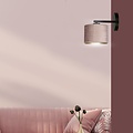 Emibig Emibig HILDE K1 BL ROSE - Lámpara de pared minimalista para cualquier espacio