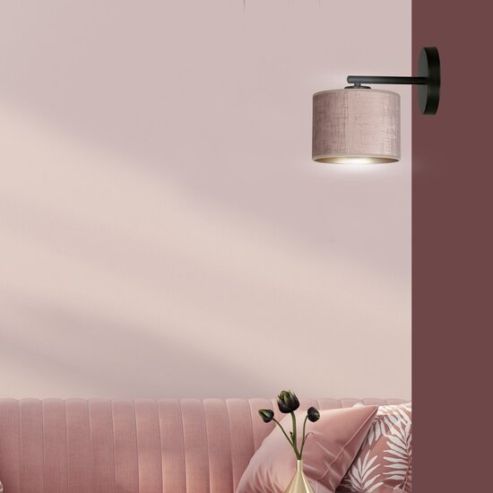 Emibig Emibig HILDE K1 BL ROSE - Lámpara de pared minimalista para cualquier espacio