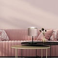 Emibig Emibig HILDE LN1 BL ROSE - Lampe de table minimaliste pour un éclairage chaleureux