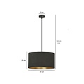 Emibig Emibig HILDE 1 BL BLACK - Minimalist Pendant Lamp for a Stylish Interior