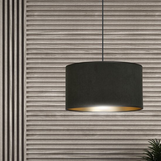 Emibig Emibig HILDE 1 BL BLACK - Minimalistische Hanglamp voor een Stijlvolle Interieur