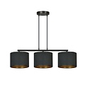 Emibig Emibig HILDE 3 BL BLACK - Lámpara colgante minimalista para un ambiente elegante
