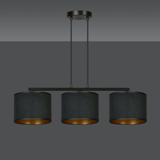 Emibig Emibig HILDE 3 BL BLACK - Minimalist Pendant Lamp for Any Space