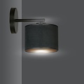 Emibig Emibig HILDE K1 BL BLACK - Lámpara de pared minimalista para cualquier espacio