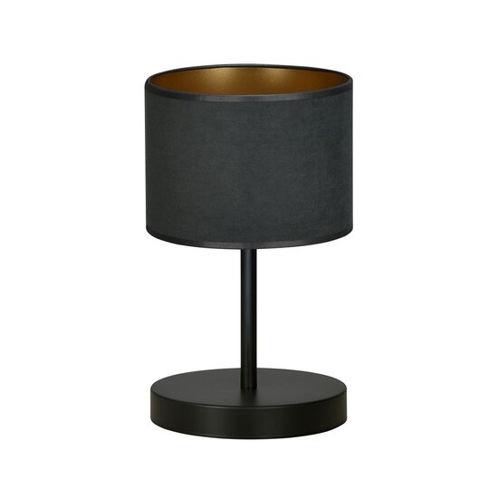 Emibig Emibig HILDE LN1 BL NOIR - Lampe de Table Minimaliste pour une Atmosphère Élégante
