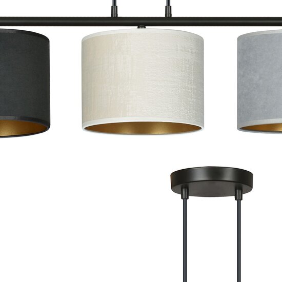 Emibig Emibig HILDE 3 BL MIX - Minimalist Pendant Lamp for Stylish Interiors