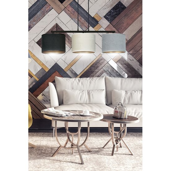 Emibig Emibig HILDE 3 BL MIX - Lámpara colgante minimalista para un ambiente elegante