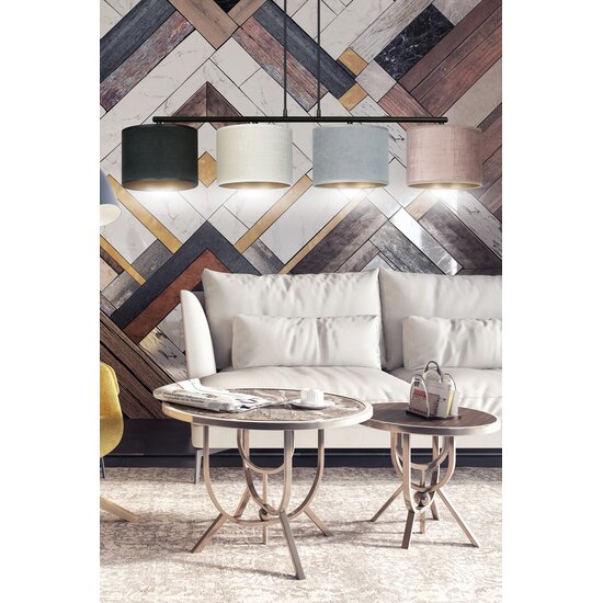 Emibig Emibig HILDE 4 BL MIX - Lámpara colgante minimalista para espacios elegantes