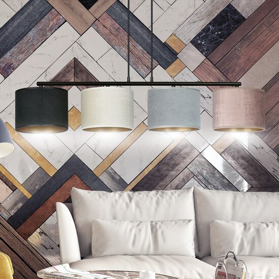 Emibig Emibig HILDE 4 BL MIX - Lámpara colgante minimalista para espacios elegantes