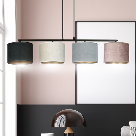 Emibig Emibig HILDE 4 BL MIX - Minimalistische Hanglamp voor een Stijlvolle Interieur