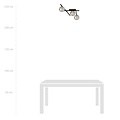 Emibig Emibig SMART 3 BLACK/GRAFIT - Modern ceiling lamp for any space