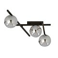 Emibig Emibig SMART 3 BLACK/GRAFIT - Moderne plafondlamp voor elke ruimte