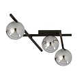 Emibig Emibig SMART 3 Noir/Graphite - Lampe de plafond moderne pour tous les espaces