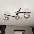 Emibig Emibig SMART 3 BLACK/GRAFIT - Moderne plafondlamp voor elke ruimte