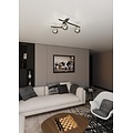 Emibig Emibig SMART 3 BLACK/GRAFIT - Modern ceiling lamp for any space