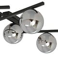 Emibig Emibig SMART 4 BLACK/GRAFIT - Moderne plafondlamp voor elke ruimte