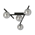Emibig Emibig SMART 4 Deckenlampe Schwarz/Grafit - Modernes Design für jeden Raum