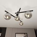 Emibig Emibig SMART 4 Black/Graphite - Modern ceiling lamp for any space
