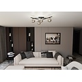 Emibig Emibig SMART 4 BLACK/GRAFIT - Moderne Deckenlampe für jeden Raum