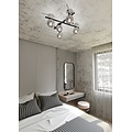 Emibig Emibig SMART 5 BLACK/GRAFIT - Plafonnier moderne pour tous les espaces