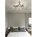 Emibig Emibig SMART 5 BLACK/GRAFIT - Modern ceiling lamp for any space