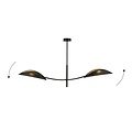 Emibig LOTUS 2 BLACK/GOLD - Modern ceiling lamp for any space