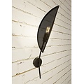 Emibig Emibig LOTUS K1 BLACK/GOLD - Lámpara de pared moderna para una iluminación elegante