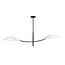 Emibig LOTUS 2 WHITE/GOLD - Modern ceiling lamp for any space