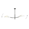 Emibig LOTUS 2 WHITE/GOLD - Moderne Deckenlampe für jeden Raum