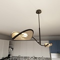 Emibig Emibig LOTUS 2 Schwarz/Rattan - Stilvolle Deckenlampe für Ihr Zuhause