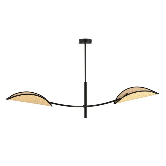 Emibig Emibig LOTUS 2 BLACK/RATTAN - Schaffen Sie eine gemütliche Atmosphäre in Ihrem Zuhause