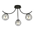 Emibig Emibig BOSTON 3 BLACK/GRAFIT - Modern ceiling lamp for any space