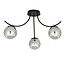 Emibig Emibig BOSTON 3 BLACK/GRAFIT - Modern ceiling lamp for any space