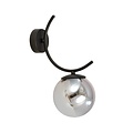 Emibig Emibig BOSTON K1 BLACK/GRAPHITE - Modern wall lamp for a stylish look