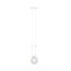 Emibig Emibig GLAM 1 WHITE/TRANSPARENT - Retro hanglamp voor sfeervolle verlichting
