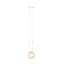 Emibig Emibig GLAM 1 WHITE/MIODOWY - Retro hanglamp voor sfeervolle verlichting