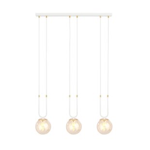 Emibig GLAM 3 White/Miodowy Pendant Lamp