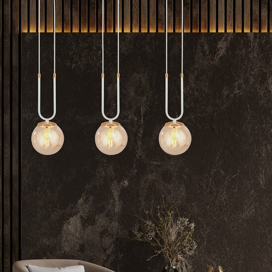 Emibig Emibig Lámpara Colgante GLAM 3 - Diseño Retro para una Iluminación Elegante