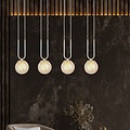 Emibig Emibig GLAM 4 WHITE/MIODOWY - Retro pendant lamp for stylish lighting