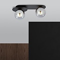 Emibig Emibig PLAZA 2 BLACK/GRAFIT - Modern ceiling lamp for any space