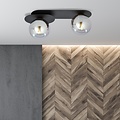 Emibig Emibig PLAZA 2 NOIR/GRAFIT - Lampe de plafond moderne pour tous les espaces