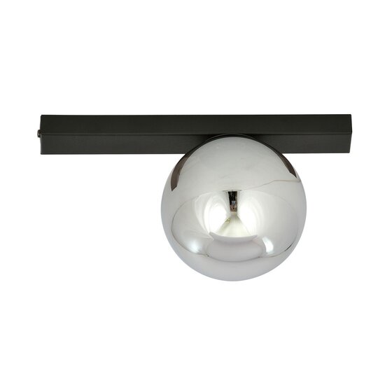 Emibig Emibig FIT 1 BLACK/GRAFIT - Minimalist ceiling lamp for any space