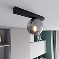 Emibig Emibig FIT 1 BLACK/GRAFIT - Minimalistische plafondlamp voor elke ruimte