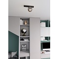 Emibig Emibig FIT 1 BLACK/GRAFIT - Lampe de plafond minimaliste pour tous les espaces