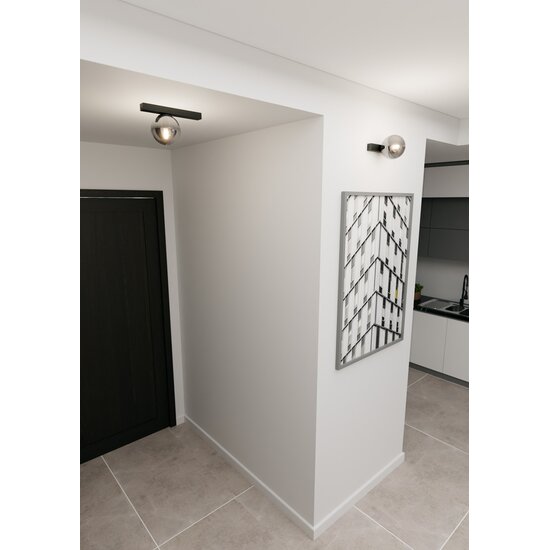 Emibig Emibig FIT 1 Schwarz/Grafit - Minimalistische Deckenlampe für stilvolle Räume