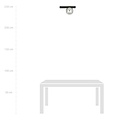 Emibig Emibig FIT 1 BLACK/GRAFIT - Lampe de plafond minimaliste pour tous les espaces