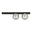 Emibig Emibig FIT 2 BLACK/GRAFIT - Lampe de plafond minimaliste pour tous les espaces